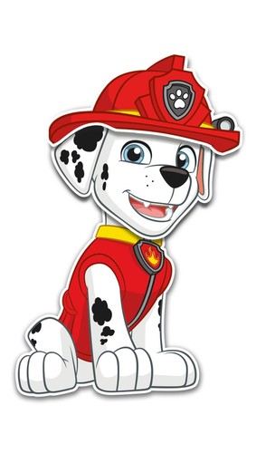 Adesivo personaggi paw - adesivo,
