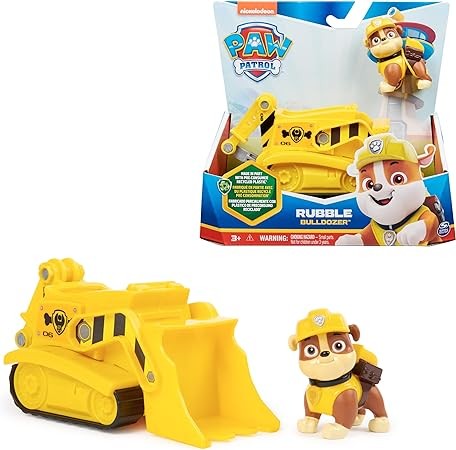 Paw patrol bulldozer - bulldozer, di